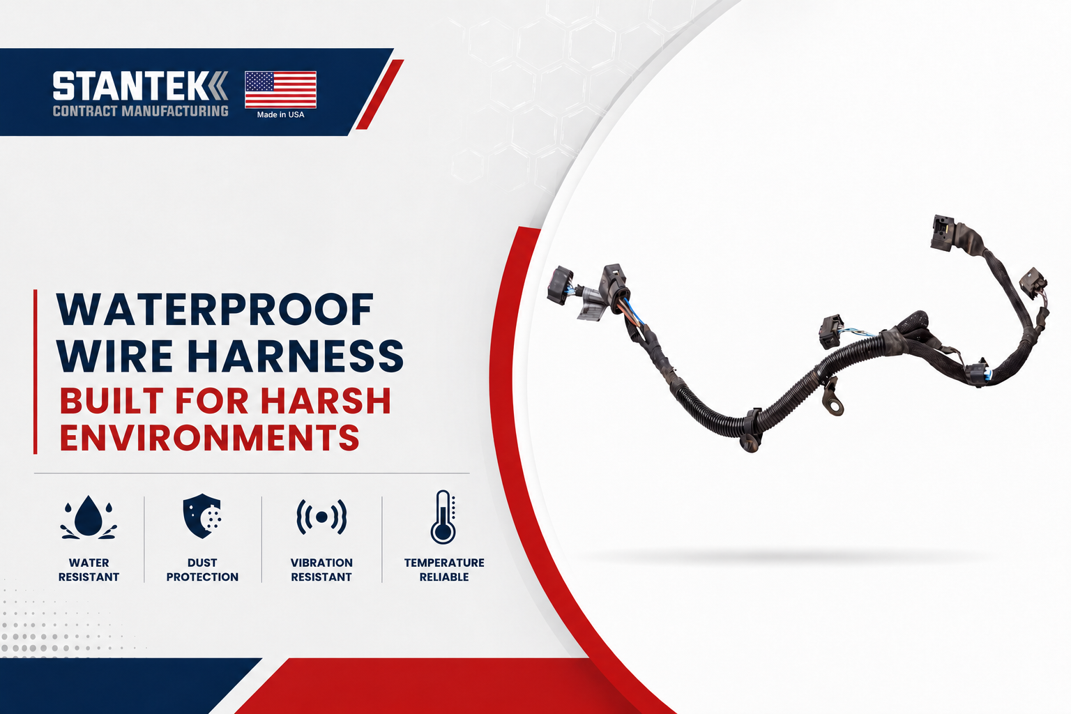 waterproof wire harness